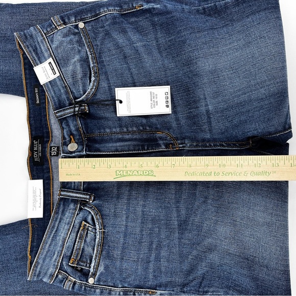 Judy Blue Skinny Fit High Waist Jeans Dark Wash 15/32 New Denim Hi Rise Stretch - Picture 4 of 9